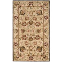 ANTIQUITY, BEIGE / BEIGE, 3' X 5', Area Rug