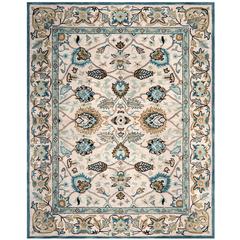 ANTIQUITY, PEACOCK / BLUE, 8' X 10', Area Rug