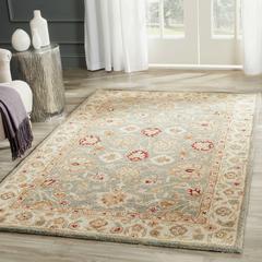ANTIQUITY, GREY BLUE / BEIGE, 4' X 6', Area Rug