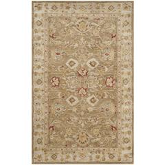 ANTIQUITY, BROWN / BEIGE, 5' X 8', Area Rug, AT822B-5