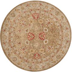 ANTIQUITY, BROWN / BEIGE, 6' X 6' Round, Area Rug, AT822B-6R