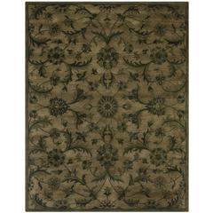 ANTIQUITY, OLIVE / GREEN, 7'-6" X 9'-6", Area Rug