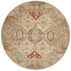ANTIQUITY, BEIGE / MULTI, 6' X 6' Round, Area Rug, AT830A-6R