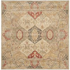 ANTIQUITY, BEIGE / MULTI, 6' X 6' Square, Area Rug, AT830A-6SQ