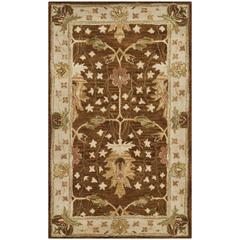ANTIQUITY, BROWN / BEIGE, 3' X 5', Area Rug, AT840B-3