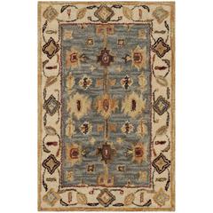 ANTIQUITY, BLUE / IVORY, 2' X 3', Area Rug, AT847A-2
