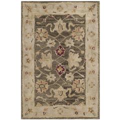 ANTIQUITY, OLIVE GREY / BEIGE, 2' X 3', Area Rug