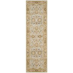 ANTIQUITY, LIGHT BLUE / SAGE, 2'-3" X 8', Area Rug