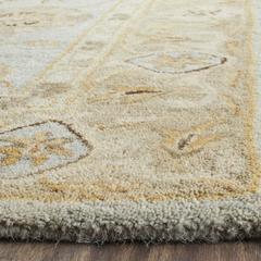ANTIQUITY, LIGHT BLUE / SAGE, 6' X 9', Area Rug
