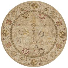 ANTIQUITY, TAUPE / BEIGE, 6' X 6' Round, Area Rug