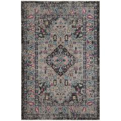 ARTISAN, LIGHT GREY / BLACK, 3'-3" X 5'-3", Area Rug