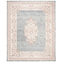 AUBUSSON, BLUE / PINK, 8' X 10', Area Rug