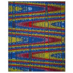 AZTEC, BLUE / MULTI, 8' X 10', Area Rug, AZT203C-8