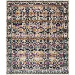 BALDWIN, CREAM / MULTI, 8' X 10', Area Rug