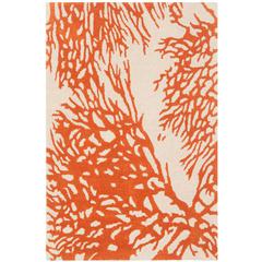 BELLA, BEIGE / TERRACOTTA, 2'-6" X 4', Area Rug