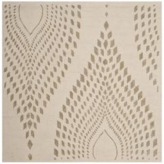 BELLA, SAND / BROWN, 5' X 5' Square, Area Rug, BEL126B-5SQ