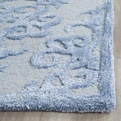 BELLA, BLUE, 2'-3" X 9', Area Rug