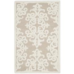 BELLA, SAND / IVORY, 2'-6" X 4', Area Rug, BEL127B-24