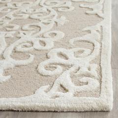 BELLA, SAND / IVORY, 2'-3" X 9', Area Rug