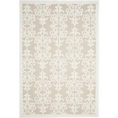 BELLA, SAND / IVORY, 6' X 9', Area Rug, BEL127B-6