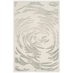 BELLA, IVORY / GREY, 2'-6" X 4', Area Rug, BEL128A-24