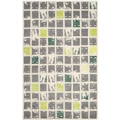 BELLA, GREY / IVORY, 5' X 8', Area Rug, BEL130B-5