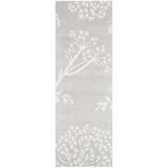 BELLA, SLATE / IVORY, 2'-3" X 7', Area Rug