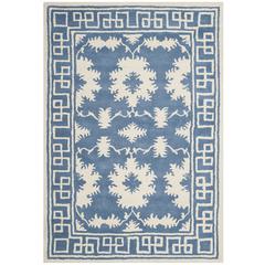 BELLA, BLUE / IVORY, 4' X 6', Area Rug, BEL132A-4