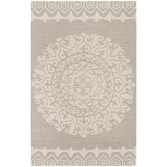 BELLA, BEIGE / IVORY, 2'-6" X 4', Area Rug, BEL133A-24