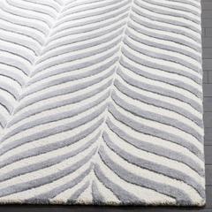 BELLA, IVORY / GREY, 6' X 9', Area Rug, BEL135B-6