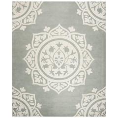 BELLA, GREY / IVORY, 8' X 10', Area Rug, BEL136A-8