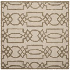 BELLA, SAND / BROWN, 5' X 5' Square, Area Rug, BEL138A-5SQ