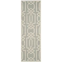 BELLA, GREY / IVORY, 2'-3" X 7', Area Rug, BEL138B-27