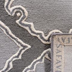BELLA, GREY / LIGHT GREY, 6' X 9', Area Rug