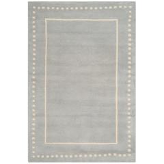 BELLA, LIGHT BLUE / IVORY, 4' X 6', Area Rug, BEL151A-4