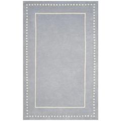 BELLA, LIGHT BLUE / IVORY, 5' X 8', Area Rug, BEL151A-5