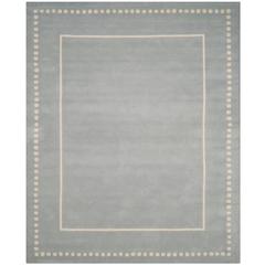BELLA, LIGHT BLUE / IVORY, 8' X 10', Area Rug, BEL151A-8