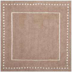BELLA, BEIGE / IVORY, 5' X 5' Square, Area Rug, BEL151J-5SQ