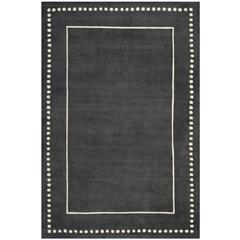 BELLA, DARK GREY / IVORY, 6' X 9', Area Rug, BEL151X-6