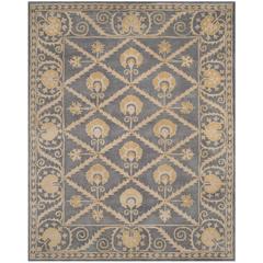 BELLA, BLUE / GOLD, 8' X 10', Area Rug