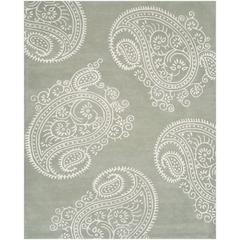 BELLA, GREY / IVORY, 8' X 10', Area Rug, BEL153A-8