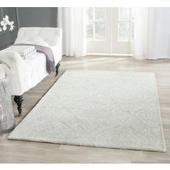 BELLA, SILVER / IVORY, 4' X 6', Area Rug, BEL445A-4