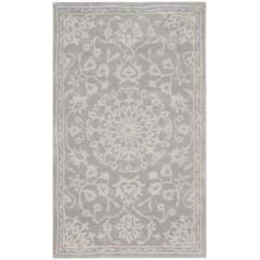 BELLA, GREY / SILVER, 3' X 5', Area Rug