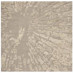 BELLA, WINTER TAUPE, 6' X 6' Square, Area Rug