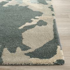 BELLA, STEEL BLUE, 2'-3" X 6', Area Rug