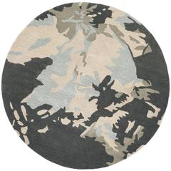 BELLA, STEEL BLUE, 6' X 6' Round, Area Rug