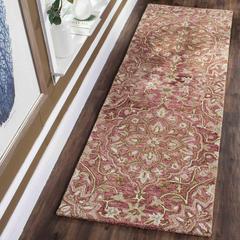 BELLA, ROSE / TAUPE, 2'-6" X 4', Area Rug