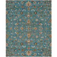 BELLA, BLUE / TAUPE, 8' X 10', Area Rug