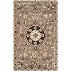 BELLA, TAUPE / LIGHT GREY, 2'-6" X 4', Area Rug