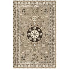 BELLA, TAUPE / LIGHT GREY, 5' X 8', Area Rug